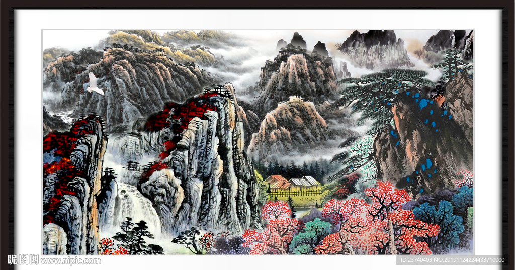 国画山水