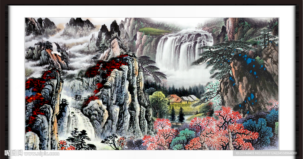 国画山水