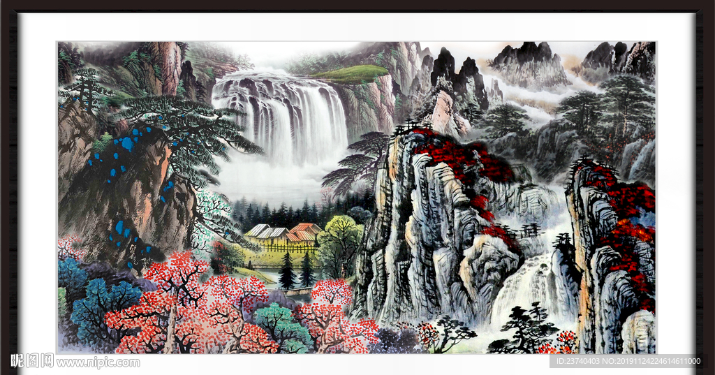 国画山水