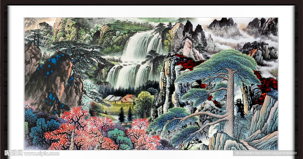国画山水