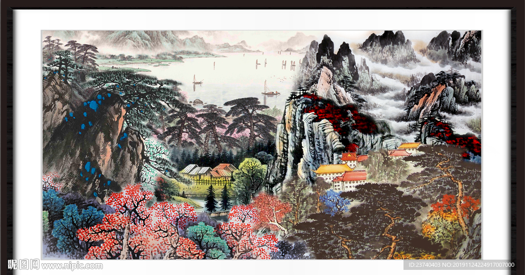 国画山水