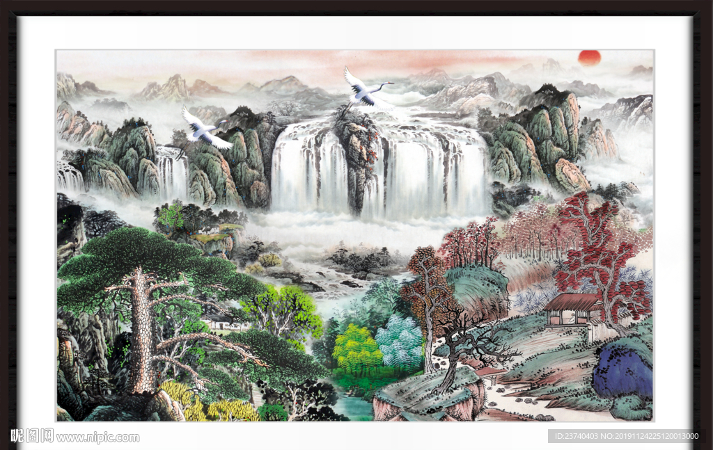 国画山水