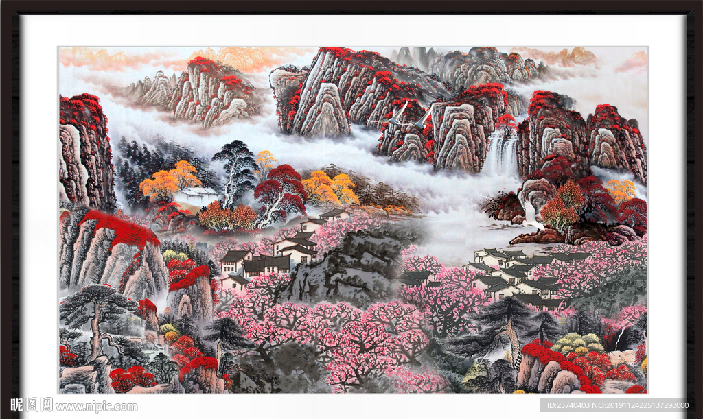 国画山水