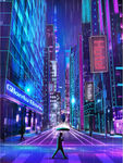 城市夜景