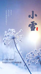 小雪 大雪 小雪节气 小雪海报