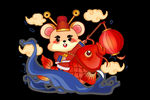 鼠年元素