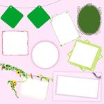青春可爱儿童相册画框模板