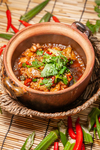 砂锅肉片煲
