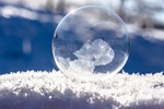大雪晶莹雪花背景