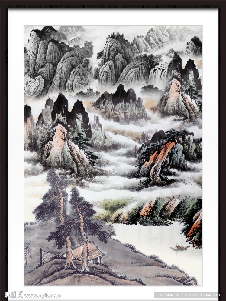 国画山水