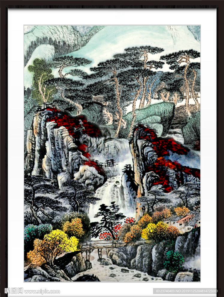 国画山水