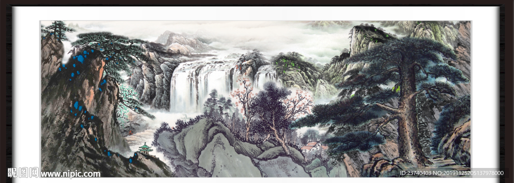 国画山水