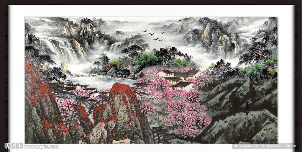 国画山水