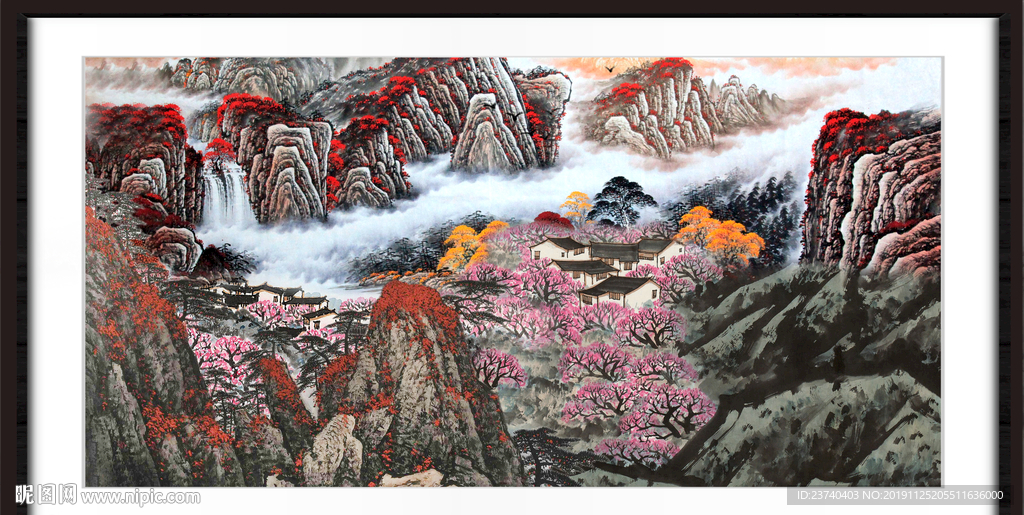 国画山水