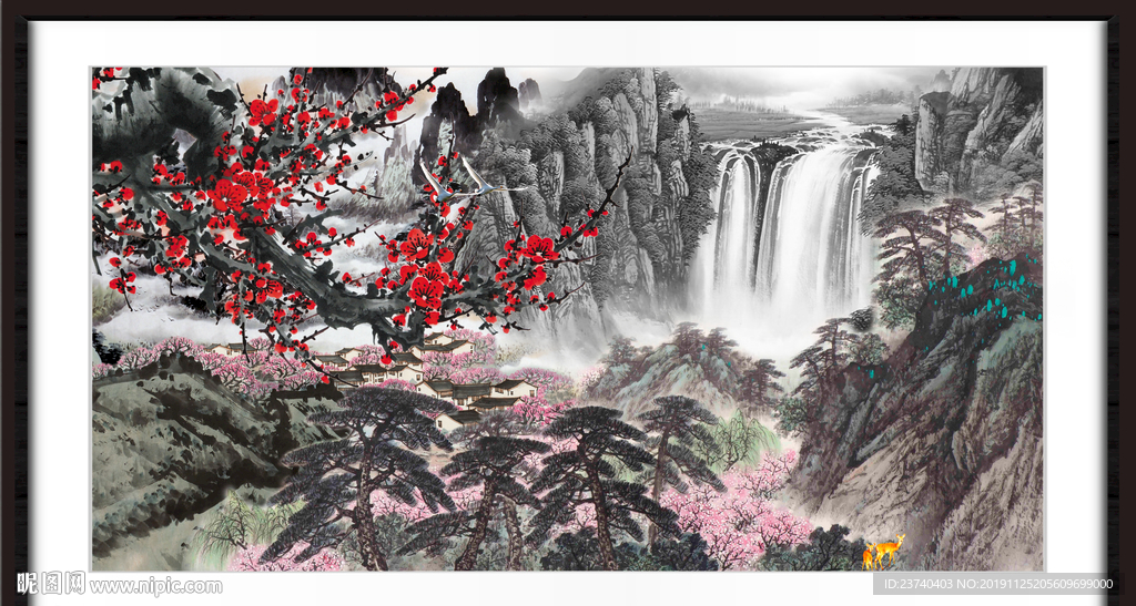 国画山水