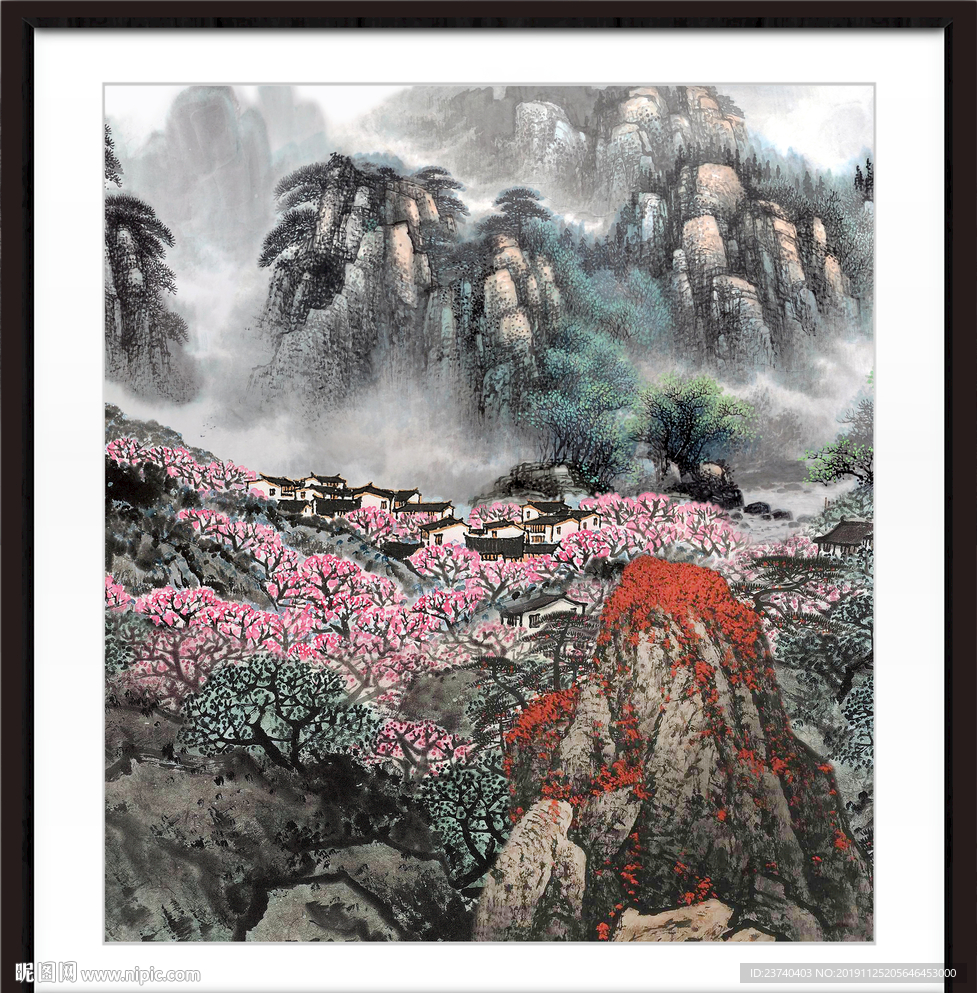 国画山水