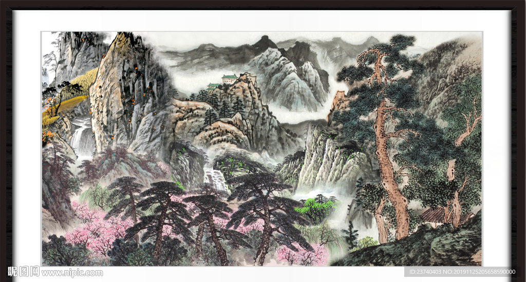 国画山水
