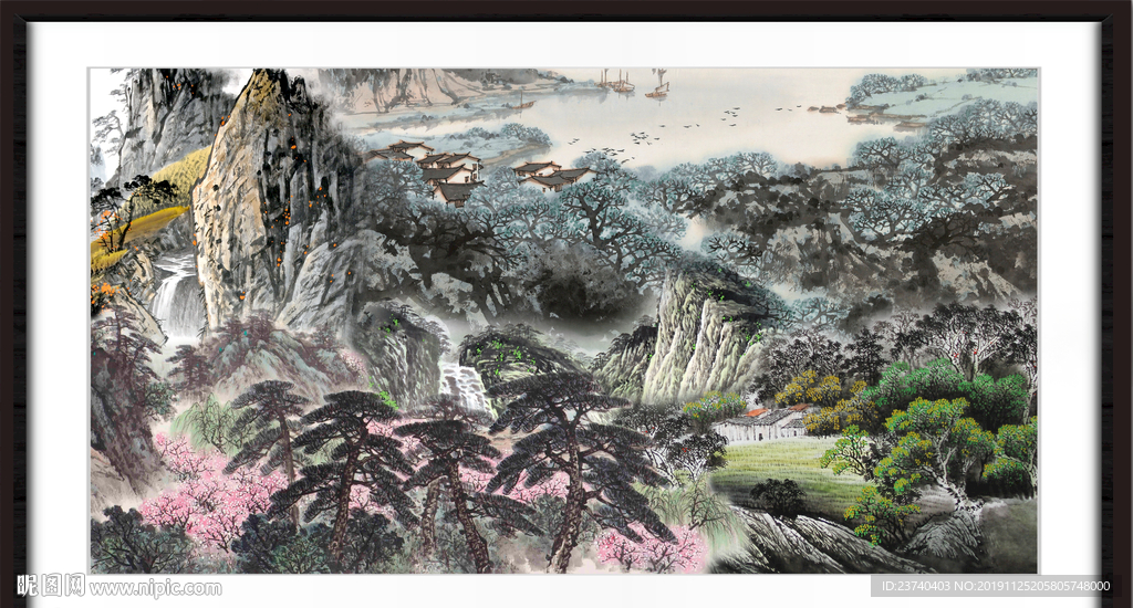 国画山水