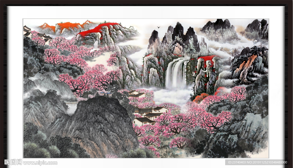 国画山水