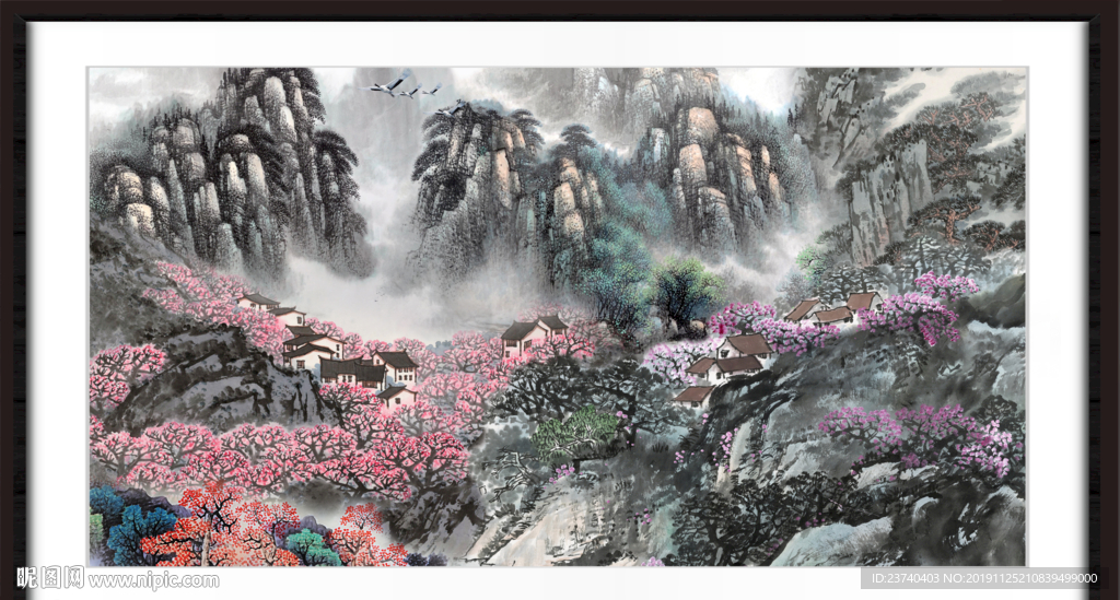 国画山水