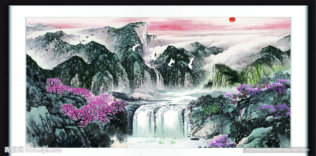 国画山水