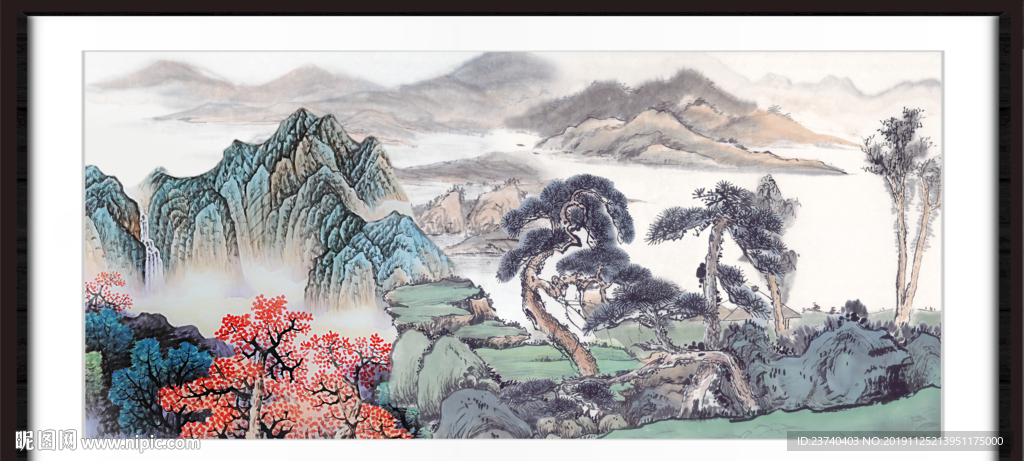 国画山水