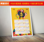 鼠年挂历