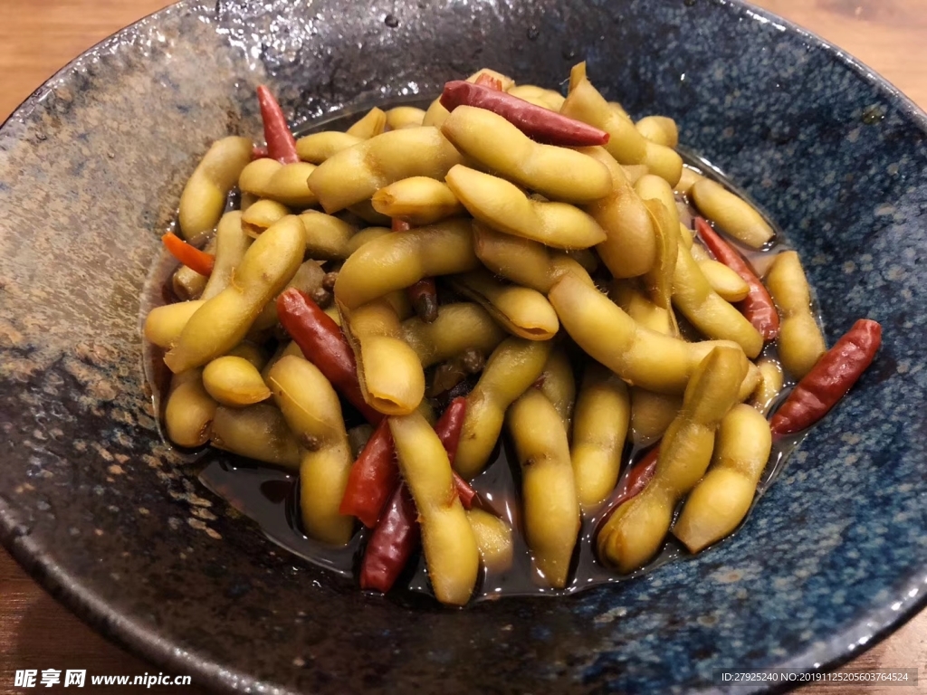 水煮毛豆