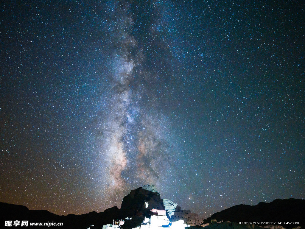 古格王朝星空