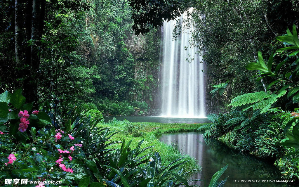 瀑布风景