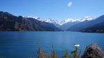 雪山湖摄影