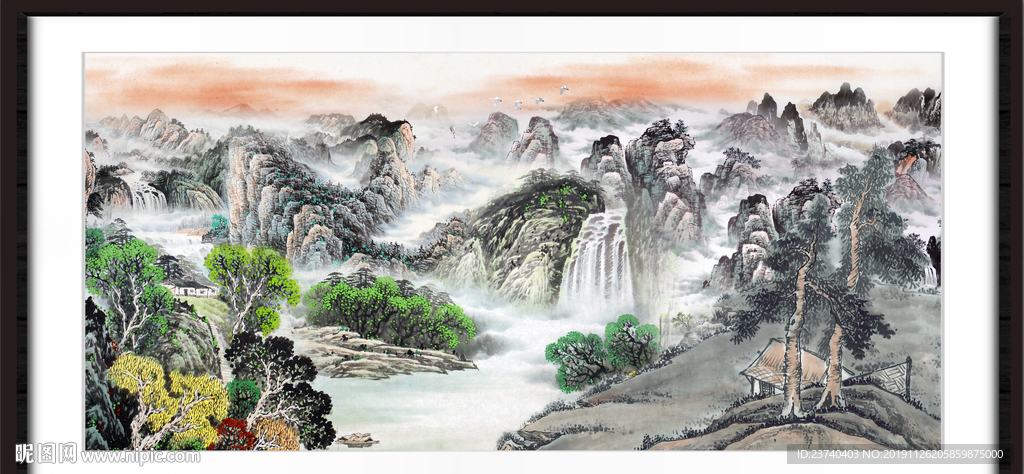 国画山水