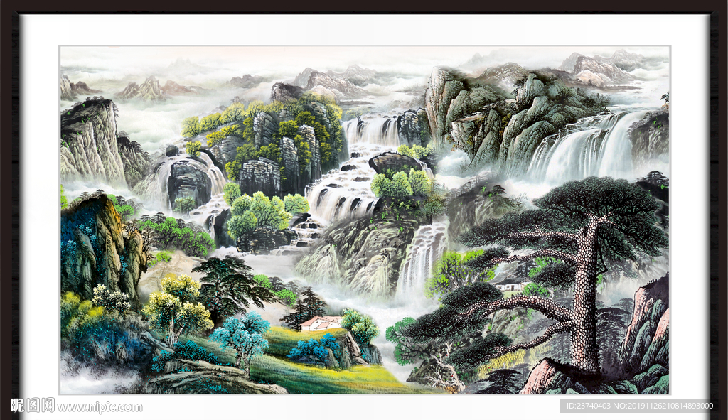国画山水