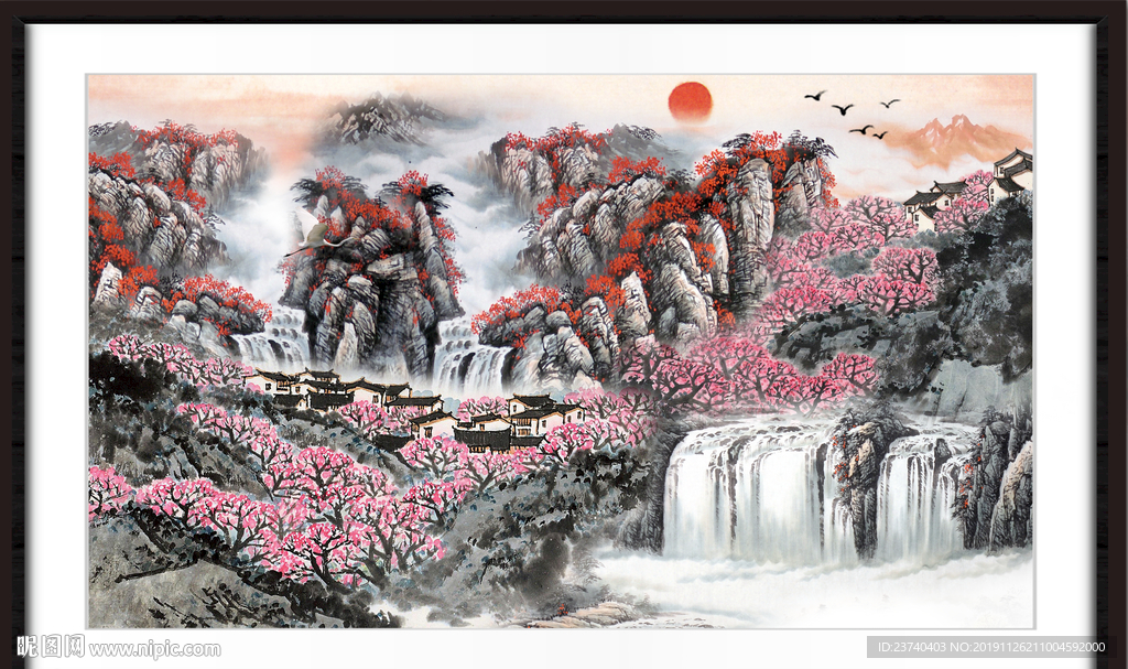 国画山水