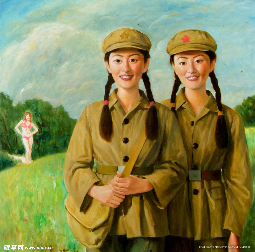 人物油画