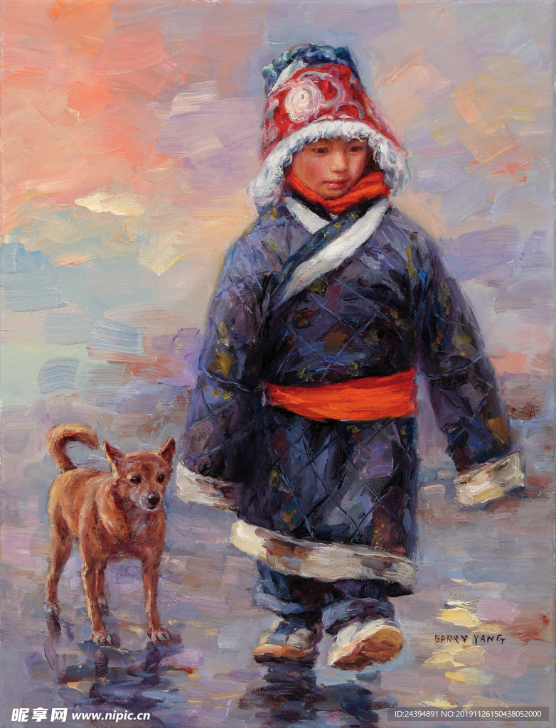 人物油画