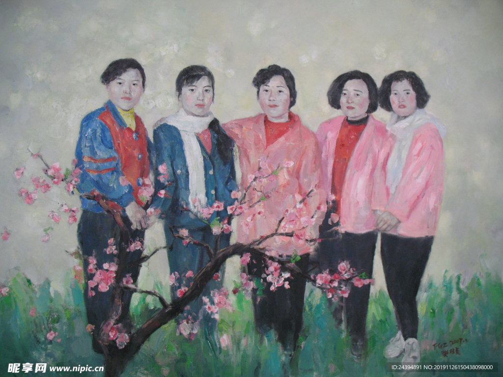 人物油画