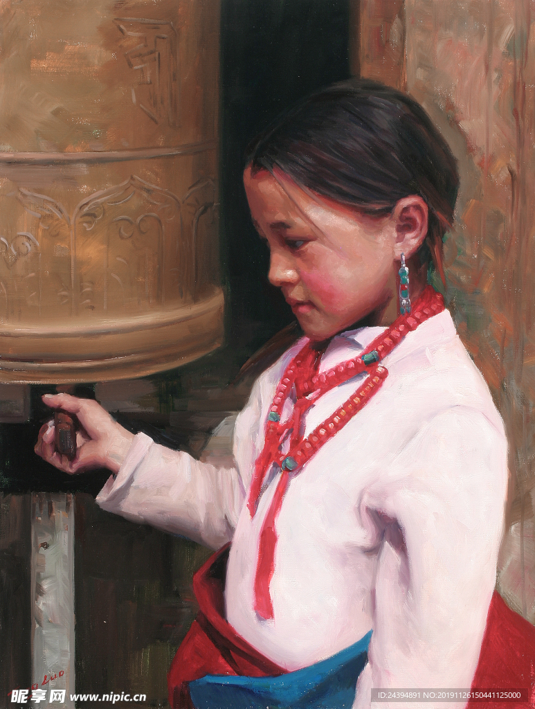 人物油画