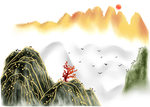 山水画