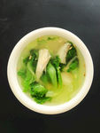 豆腐鱼生菜汤