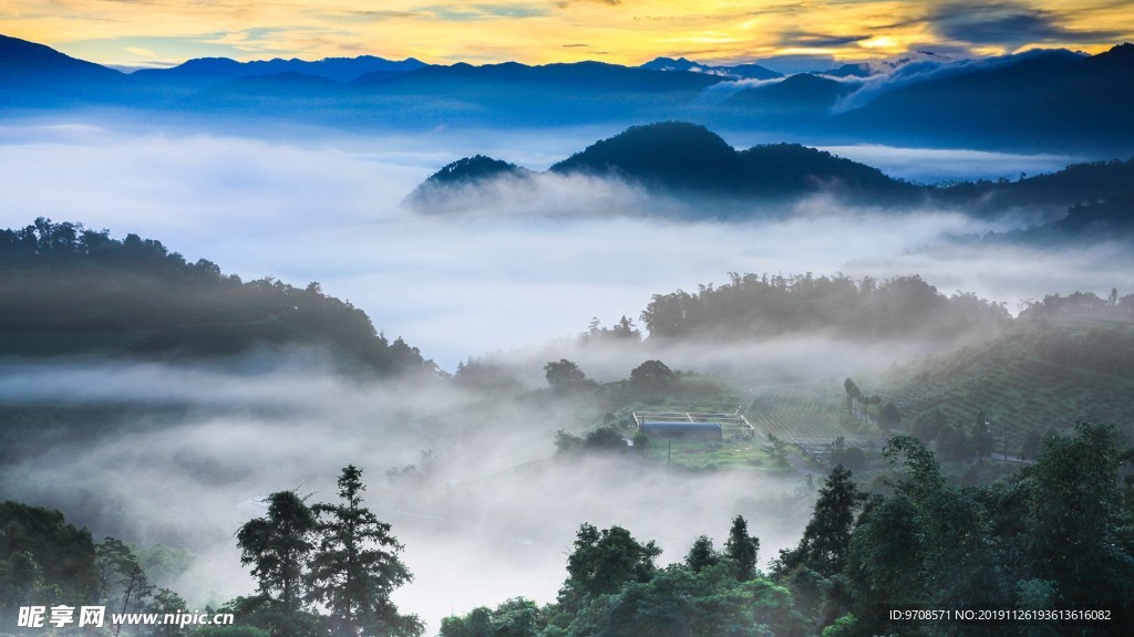 雾霭茫茫