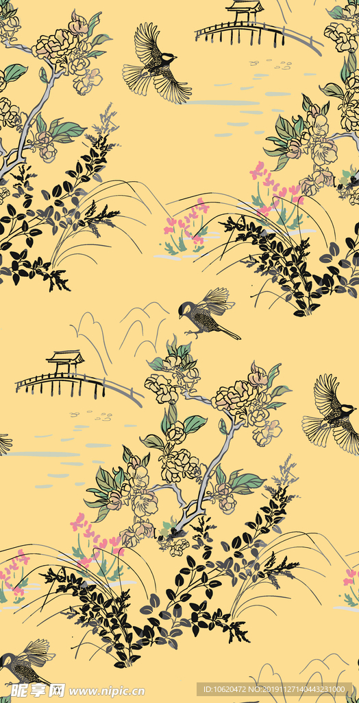 花鸟花