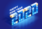 2020新年立体艺术字