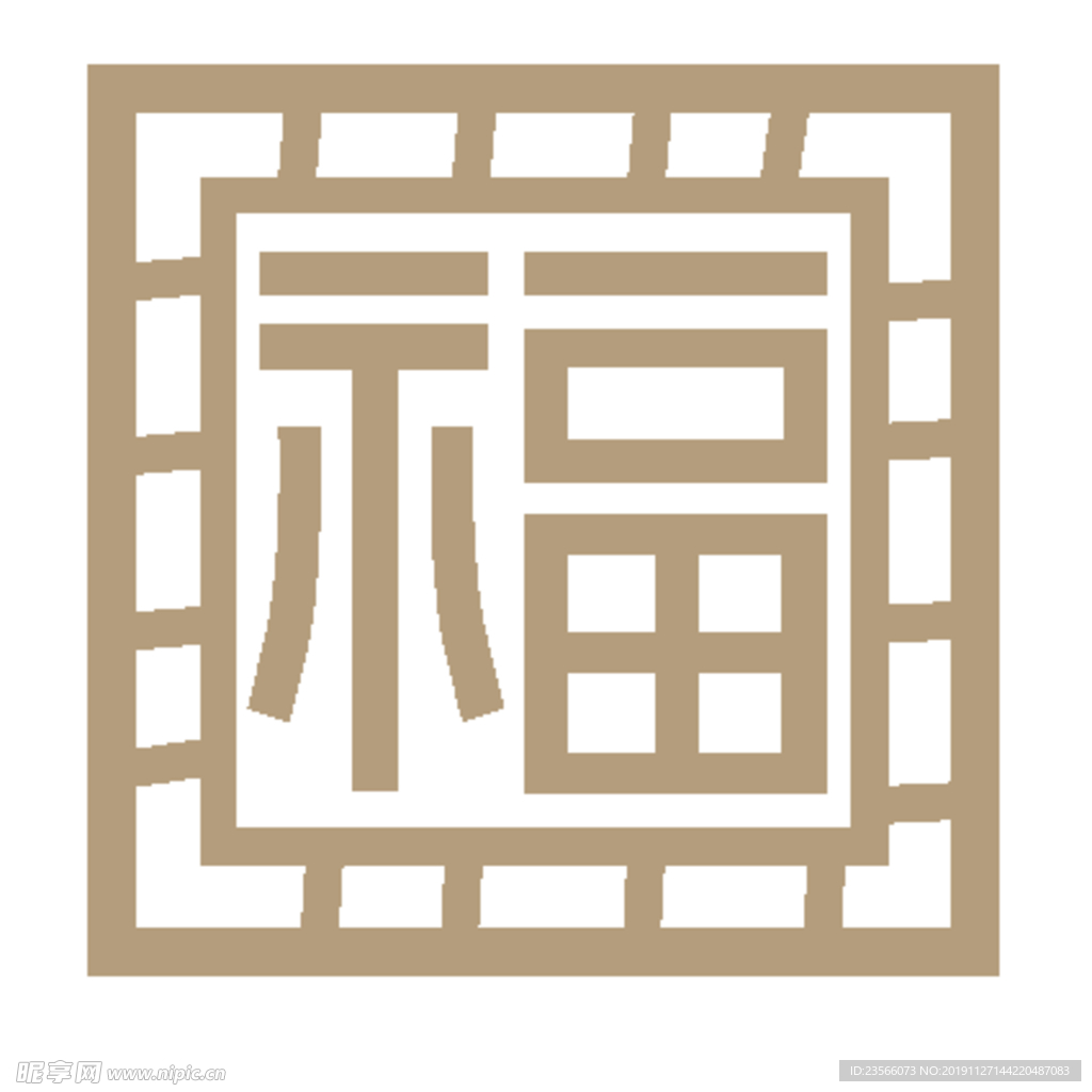 复古中式花纹边框