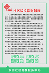 社区居民议事制度