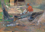 田园乡村油画