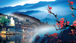 房地产海报背景