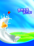 牛奶海报
