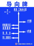 导向牌