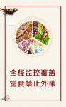 食堂宣传单